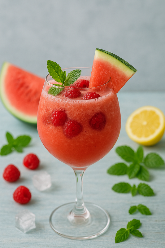 Sommerliche Rosé-Melone
