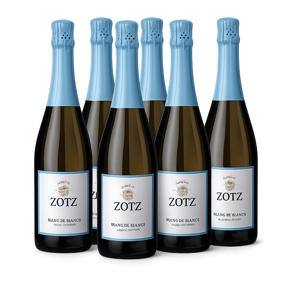 6er Alkoholfreier Sekt 🍾󠄷 "Testsieger" Blanc de Blancs