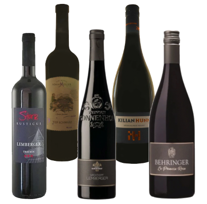 Grapys Weinset Rotwein Süddeutschland
